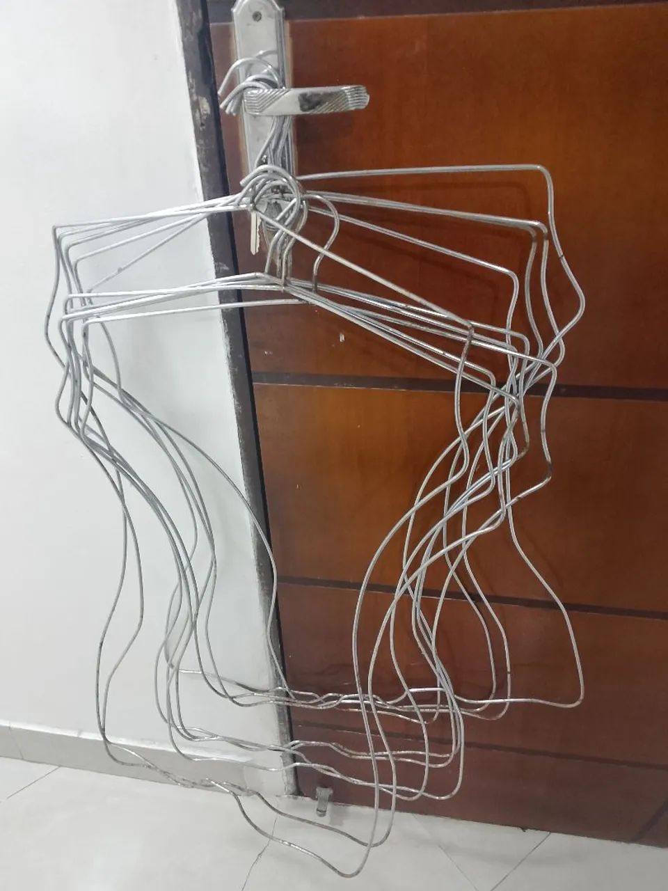Cabides em aço inox