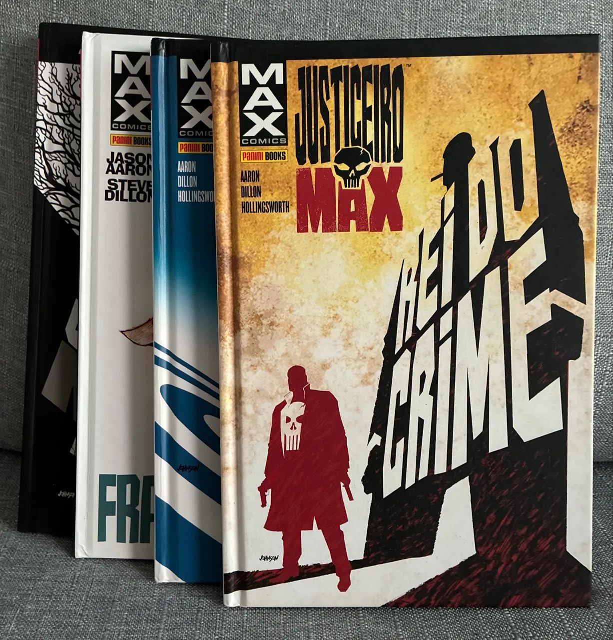 Justiceiro Max - Hqs Marvel Comics- Panini