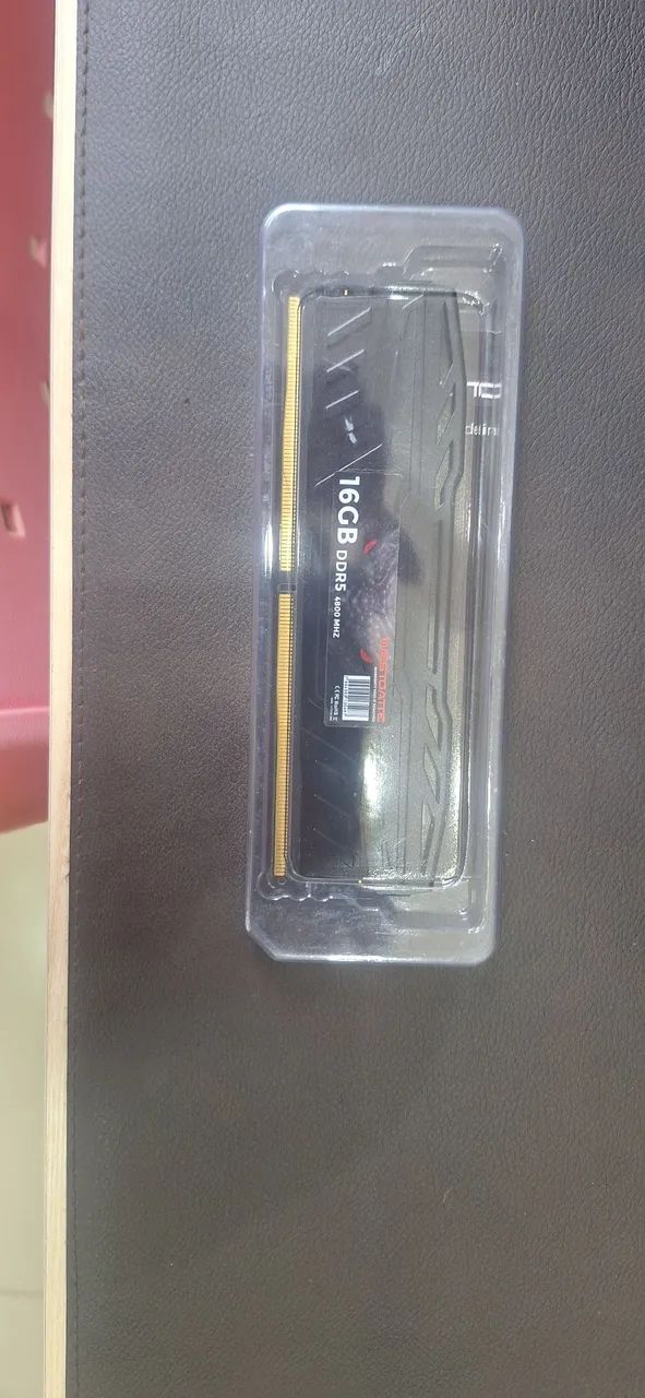 Memória RAM 16gb ddr5 4800MHz<br>*Nunca usada*