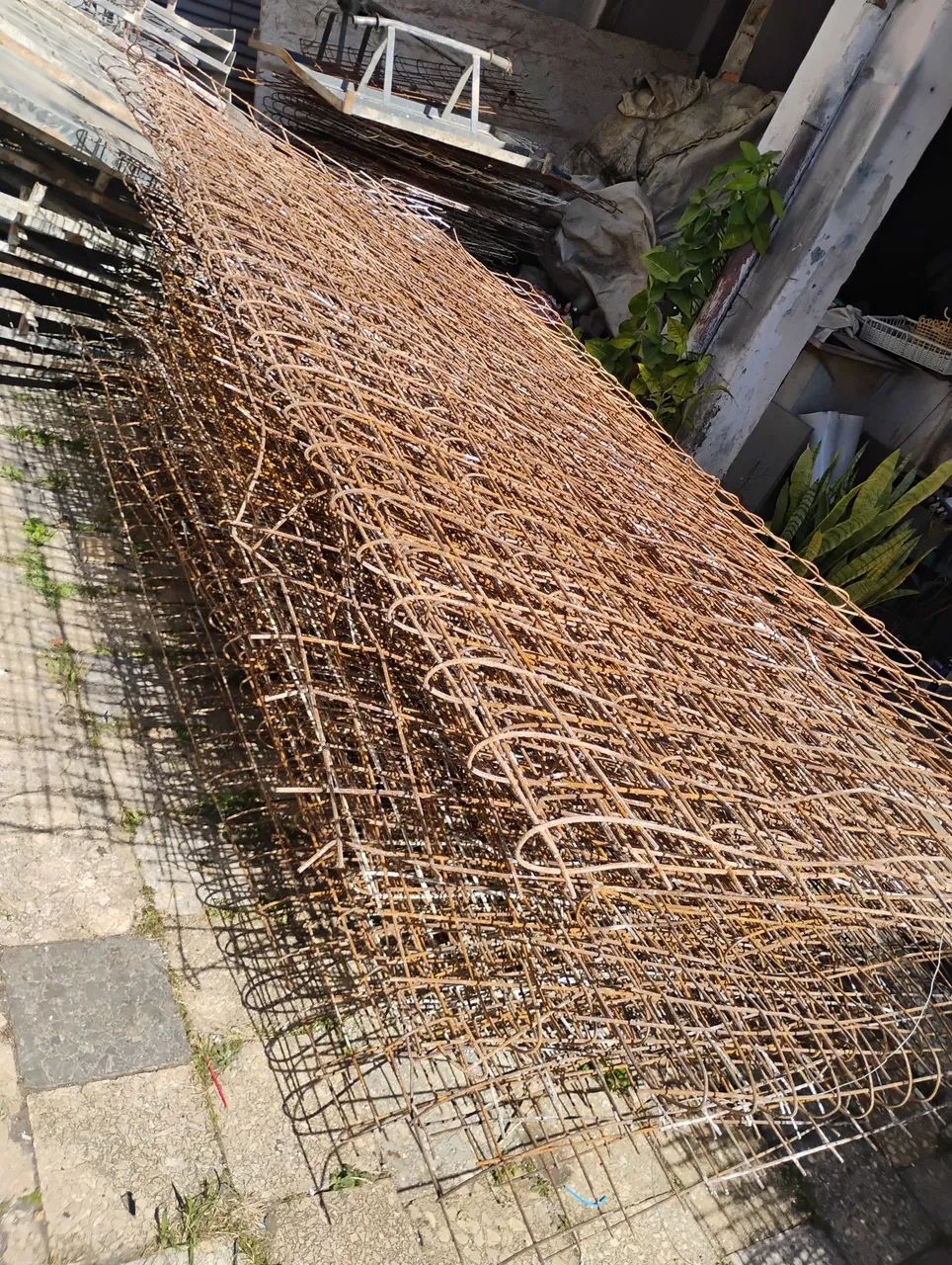 Ferragens telas para piso e lage 