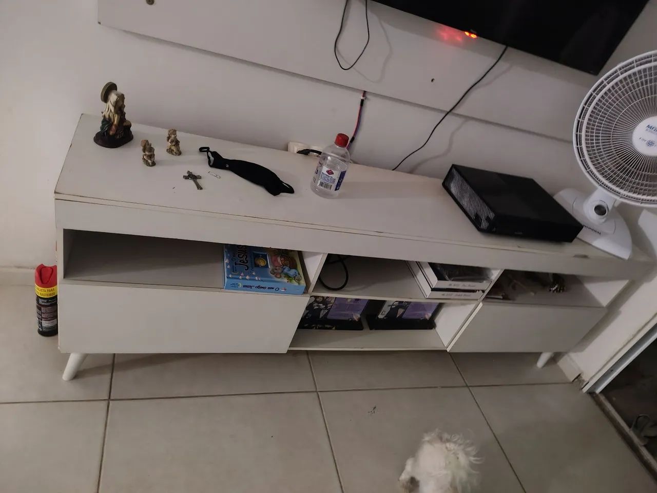 Rack e painel branco - Foto 2