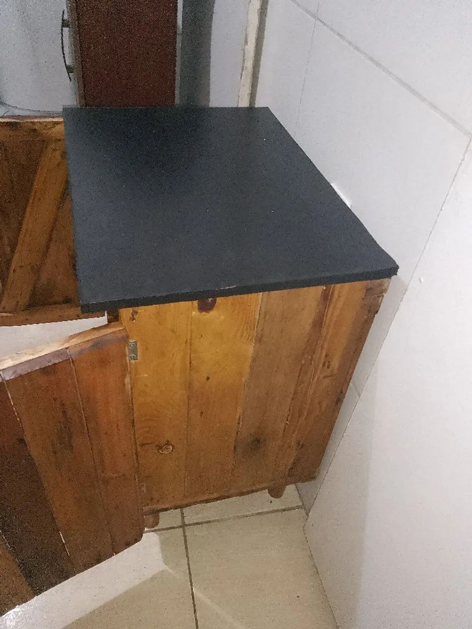 Peça rústica feita de palete  - Foto 5