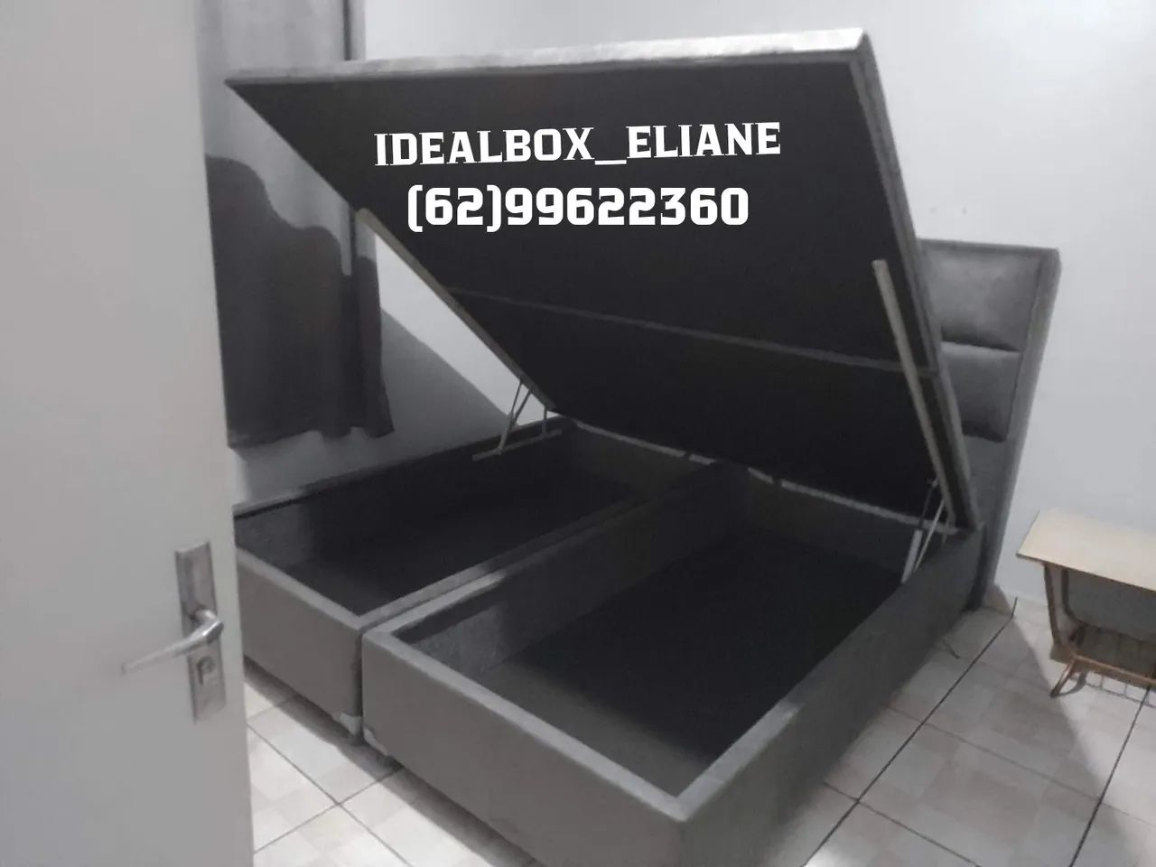 Box baú super king 193×203 - mega espaçoso 