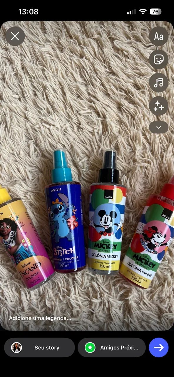 Perfume infantil Avon 