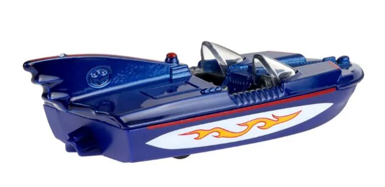 Hot Wheels Barco do Batman azul  - Foto 4