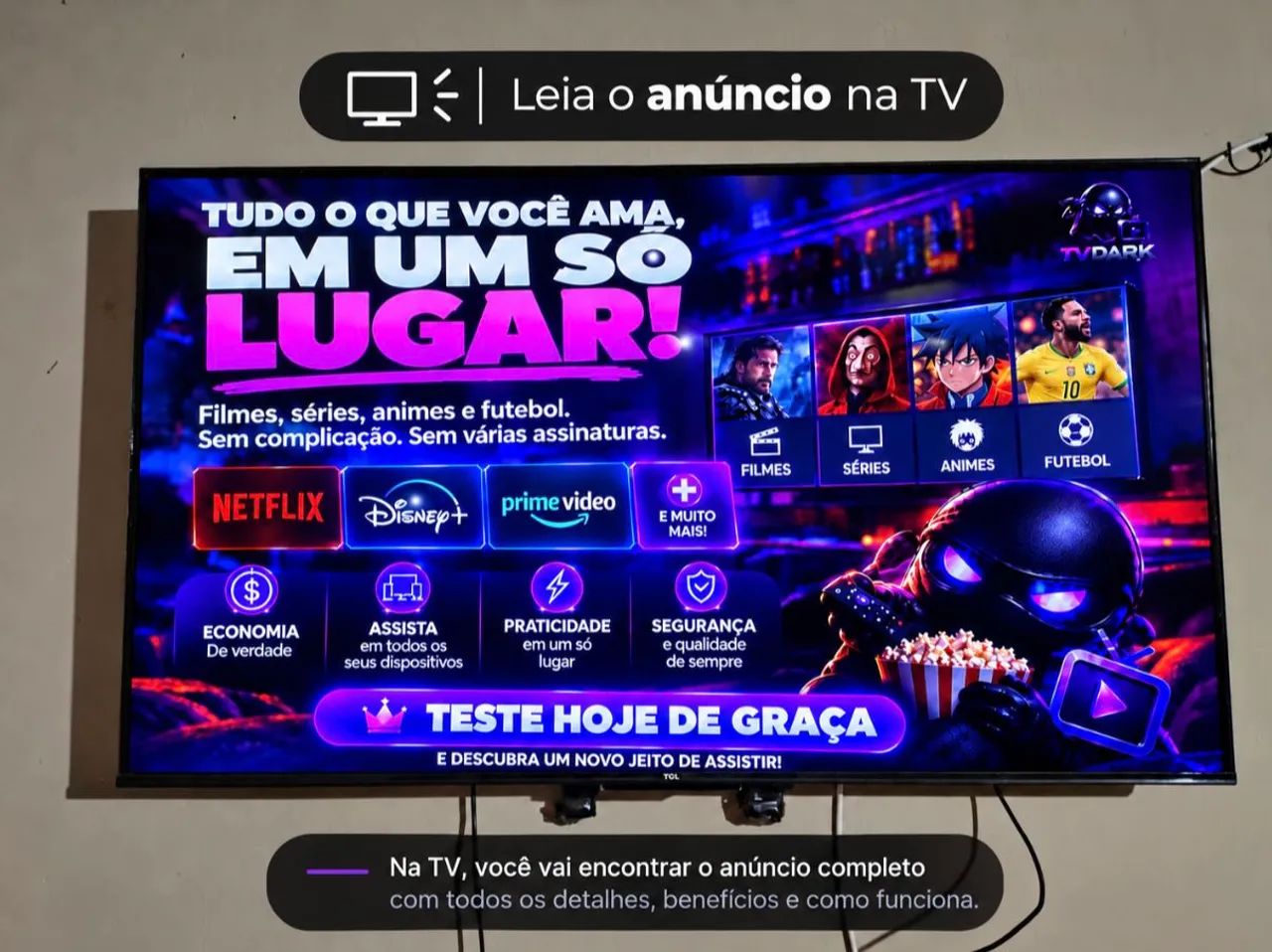 TV TCL 55 polegadas - Foto 2