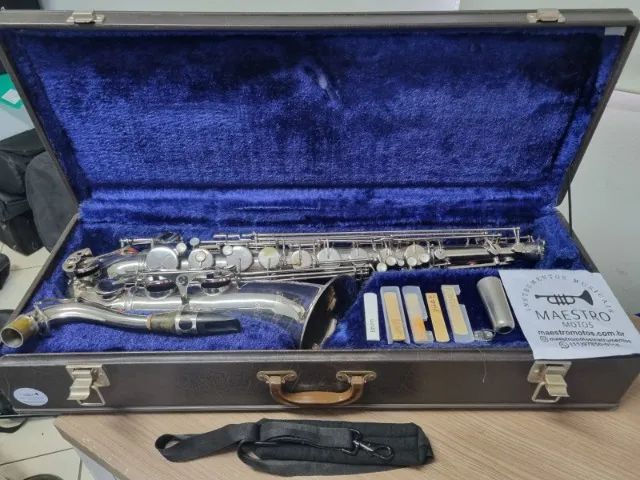 Saxofone Tenor Weril Master Revisado - 10X no cartão - Envio p/ todo Brasil - Foto 6