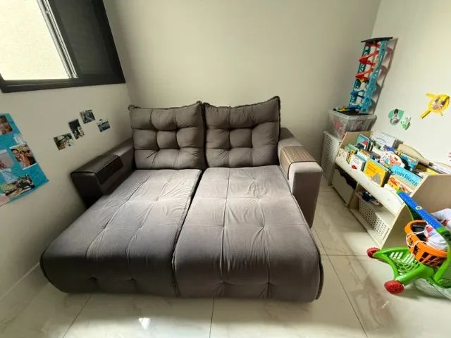 Sofá com chaise 2m - Foto 2