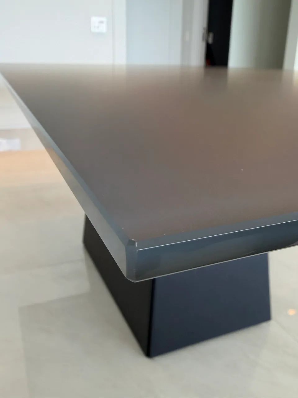 Mesa de jantar 8 lugares de vidro - Foto 3