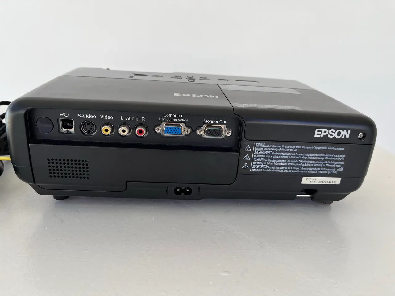 Projetor Epson Power Lite S5+ - Foto 6