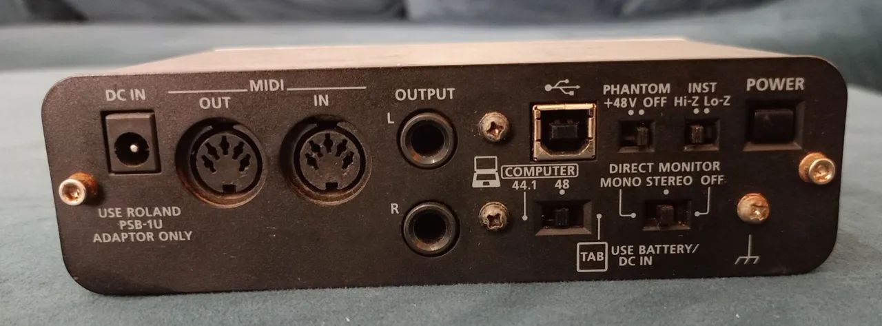 Interface Roland Duo-Capture EX (UA-22) - Instrumentos musicais