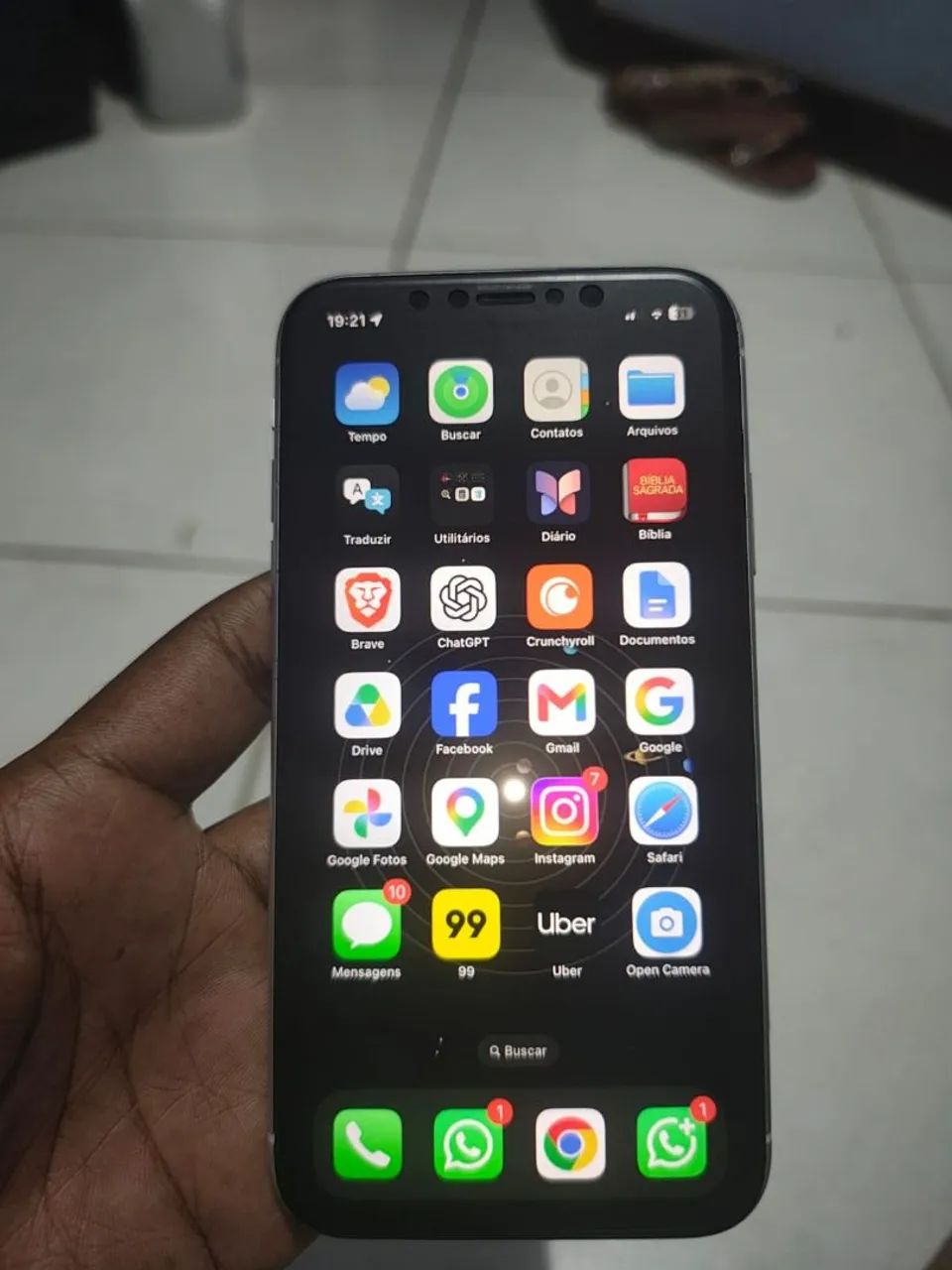 iPhone XR c defeito 