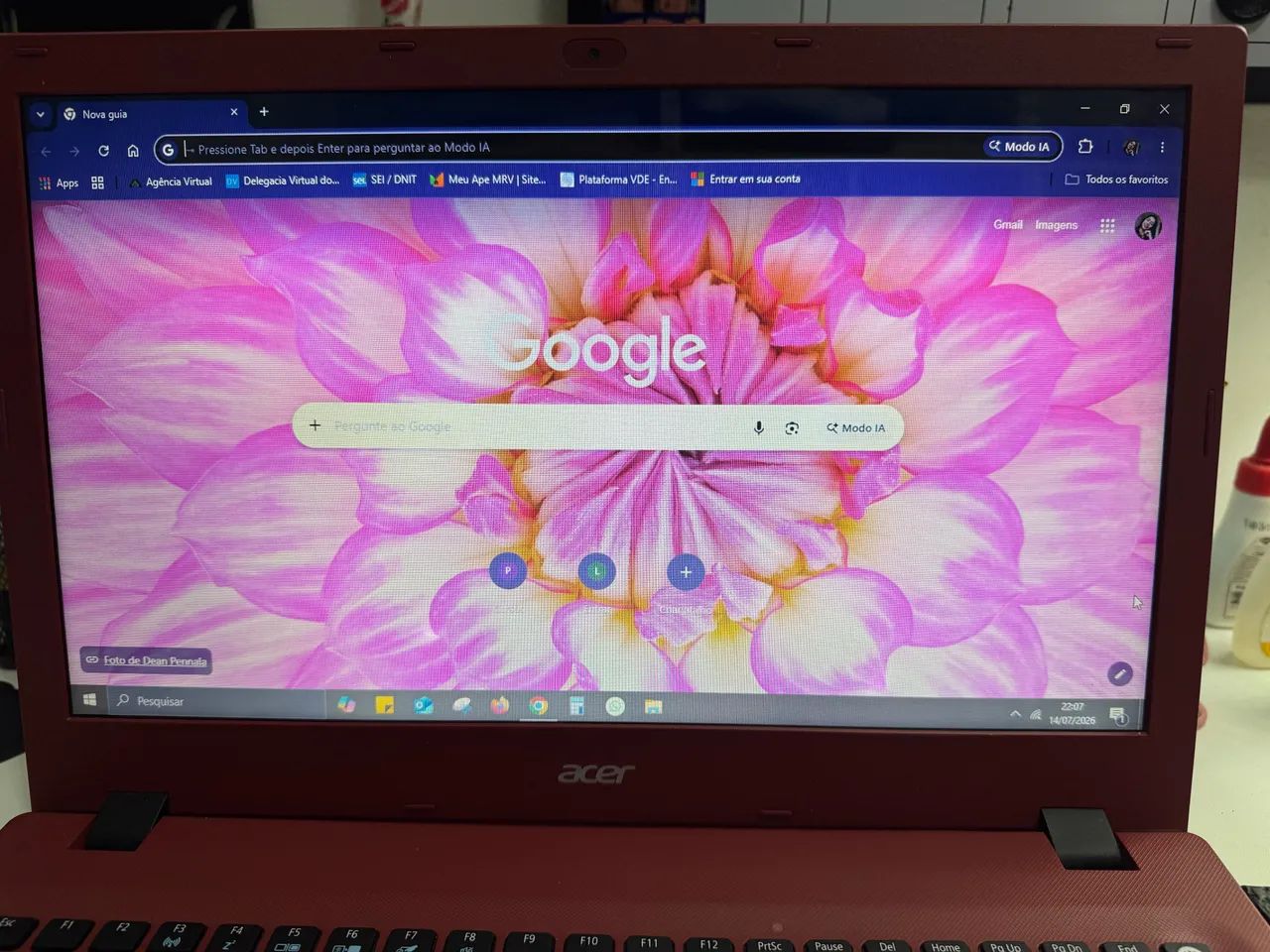 Notebook Acer Intel Core i3 (Negociável)