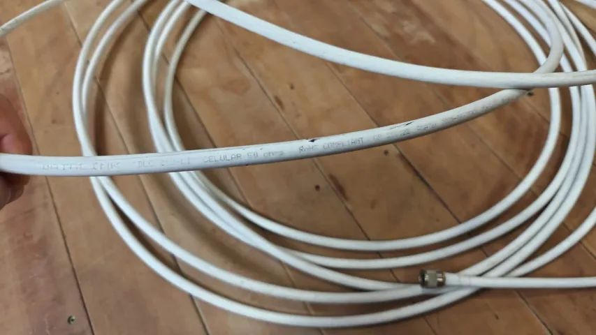 Cabo Coaxial RGC-213 15m Datalink Conector N Macho Celular - Foto 3