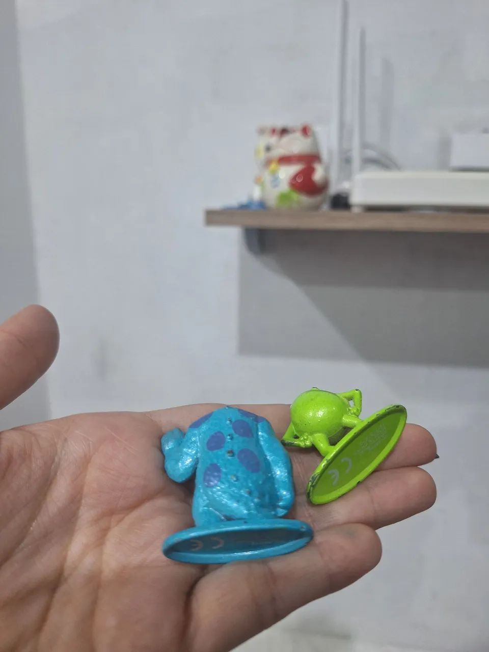 Bonecos de metal monstros sa mini figuras pixar em ferro - Foto 2