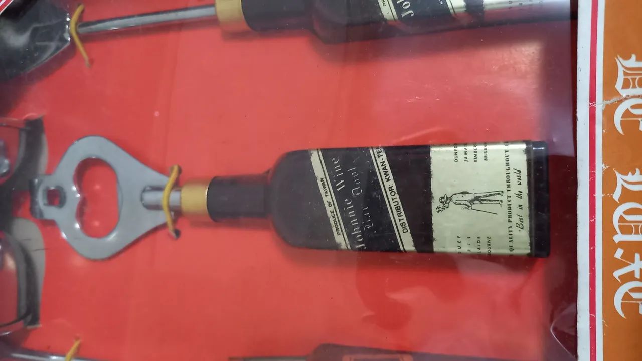 Conjunto vintage bar Johnny Walker - Foto 2