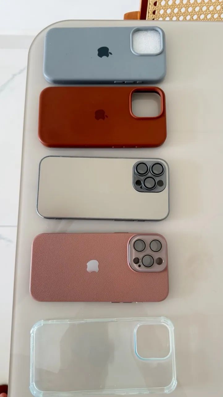 5 capinhas de IPhone 16 Pro Max