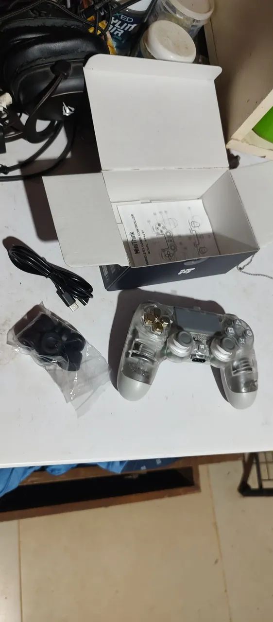 Controle de ps4 MiniThink  Wireless sem fio  - Foto 4