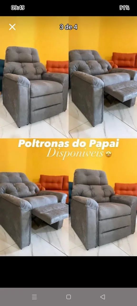 Poltrona reclinável  - Foto 2
