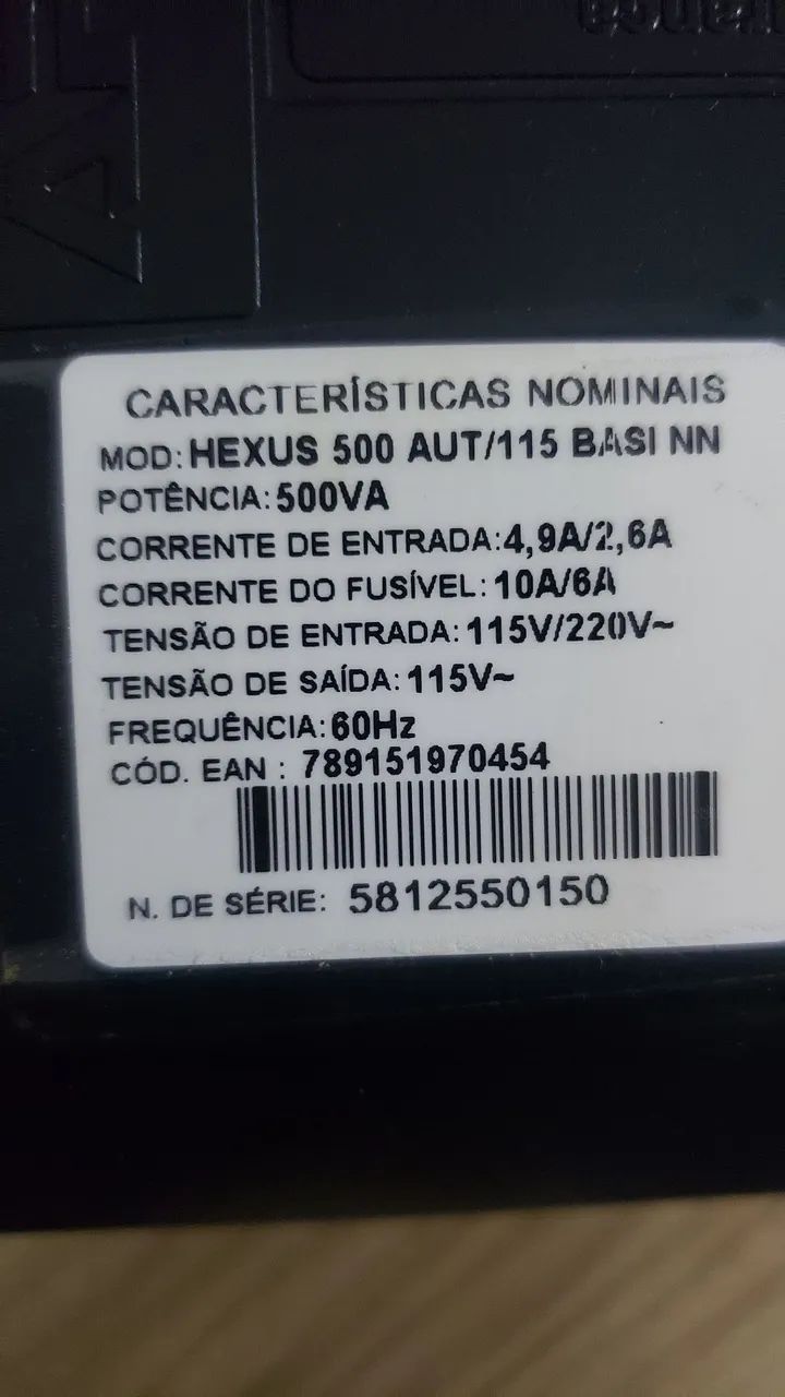 Estabilizador APC Hexus Power 500VA - Foto 3