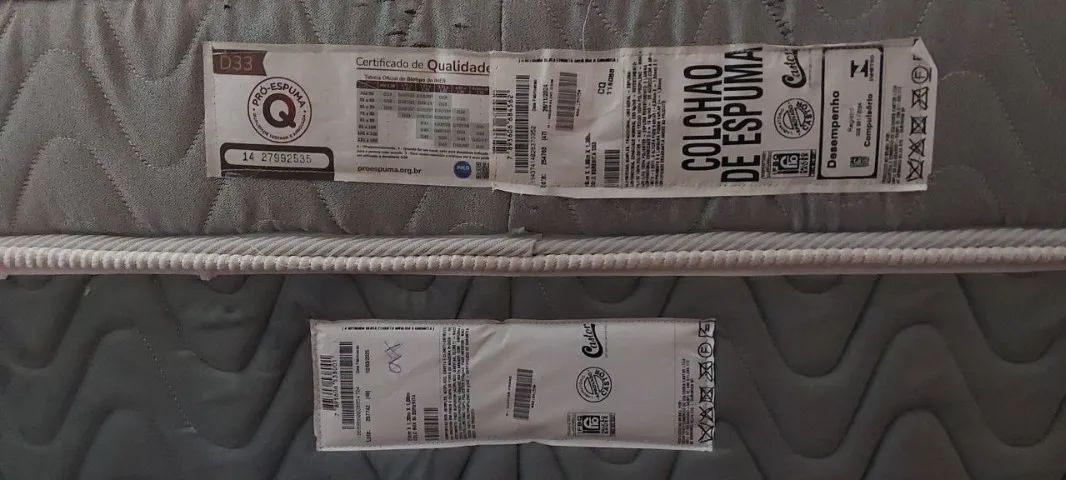 Cama Box com colchão casal Serenitá Castor - Foto 2
