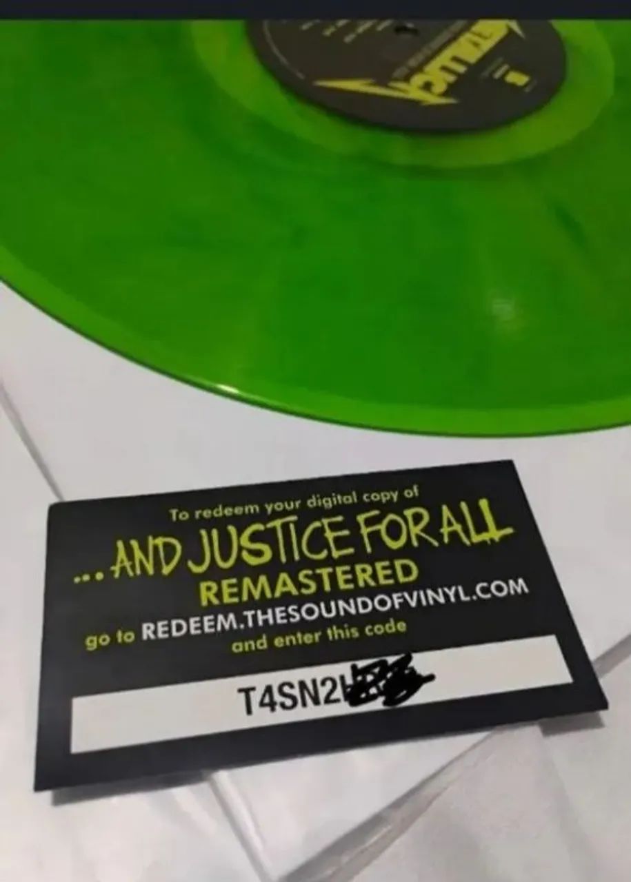 LP importado Metallica And Justice For All.  - Foto 4
