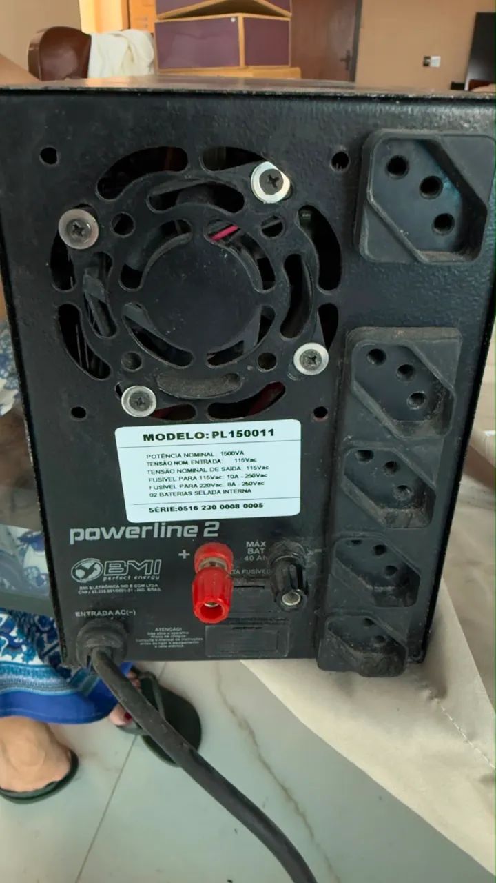 nobreak powerline 2 bmi  - Foto 2