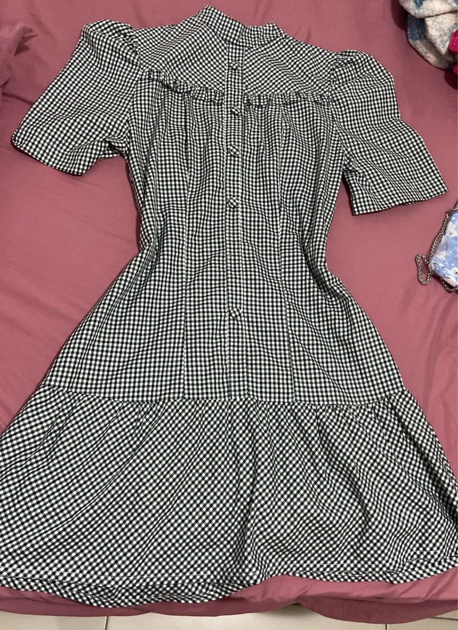 Vestido xadrez 