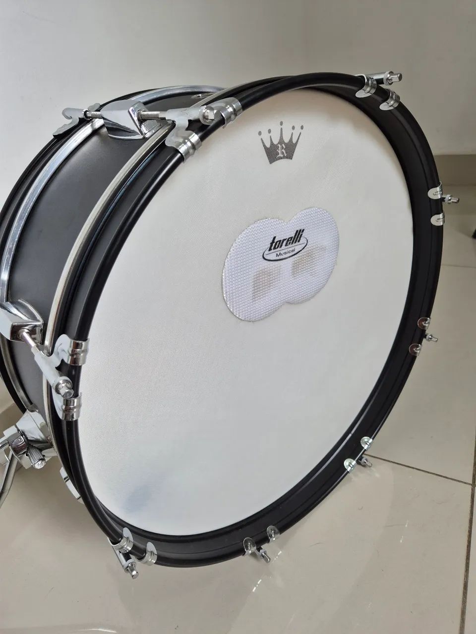 Pad Bumbo bateria 18 Polegadas Royalty Drums Bateria Eletrônica - Foto 4
