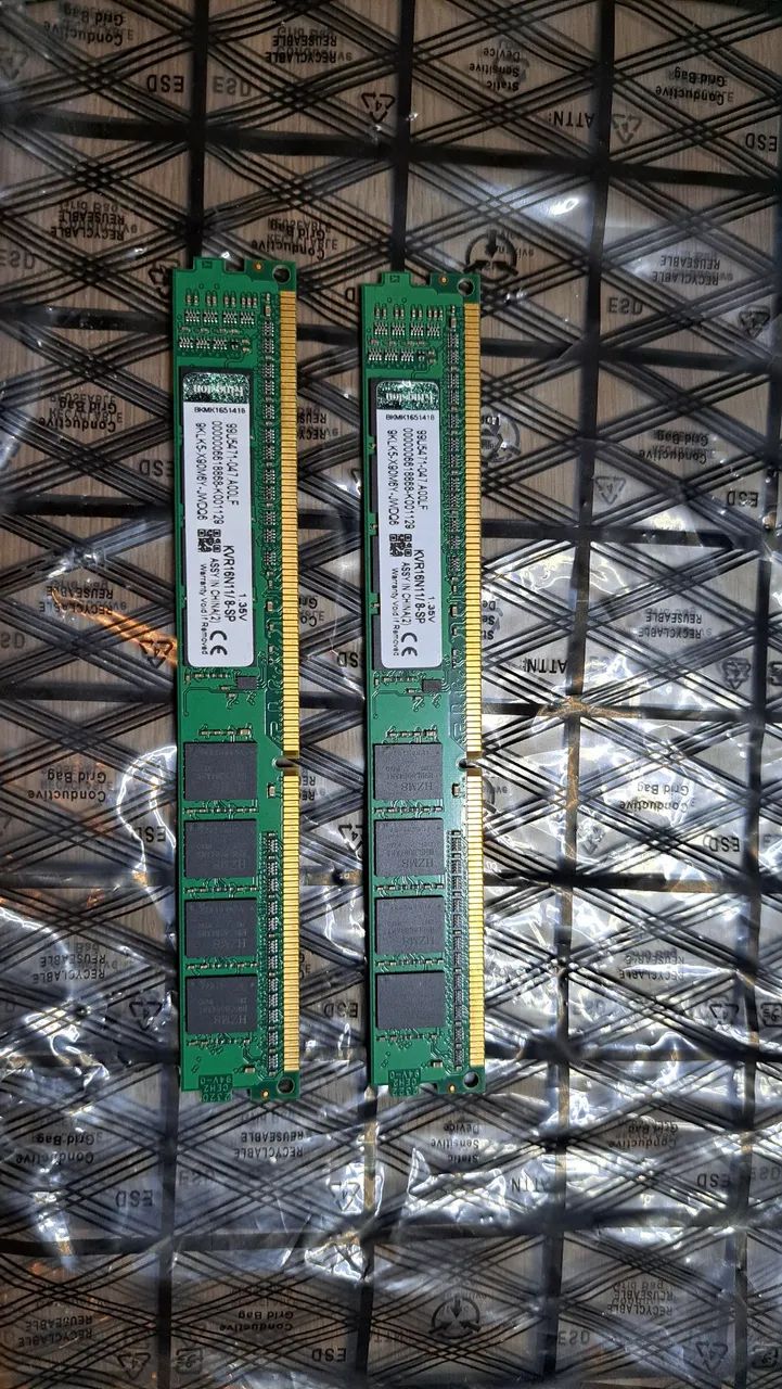 Memoria ram ddr3 2×8