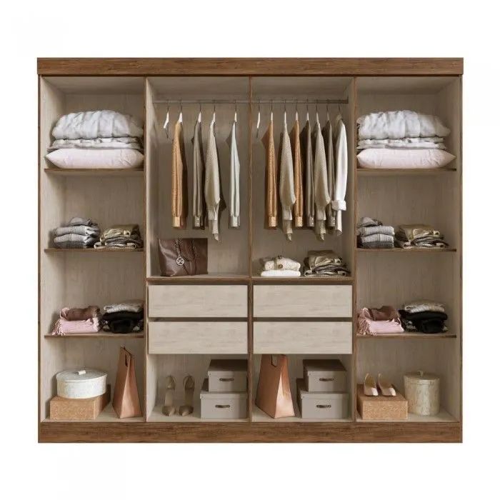 Guarda roupa 8 portas 100% mdf - Foto 3