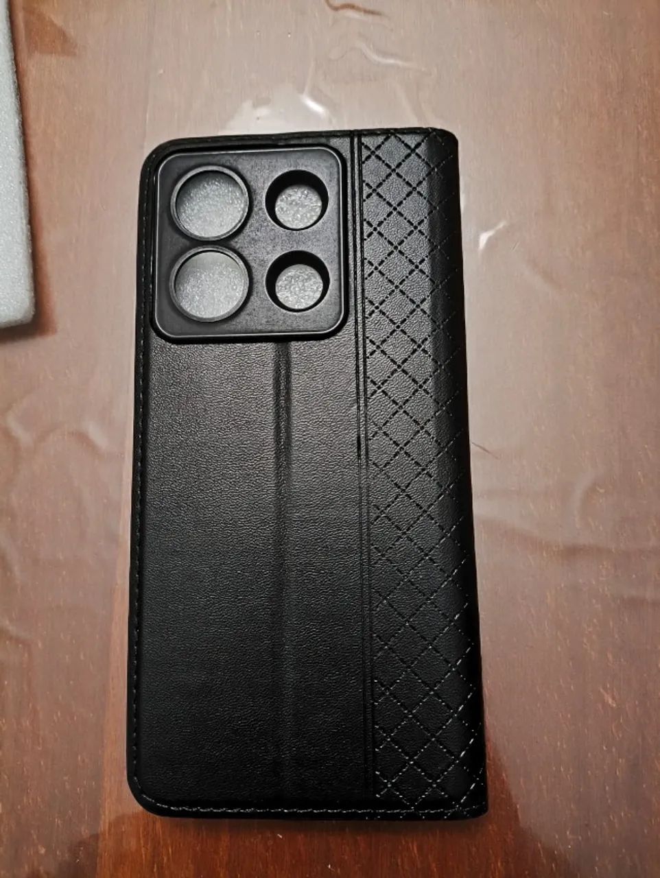 Capa couro e militar Poco X6 5G/Redmi Note 13 Pro 5G - Foto 3