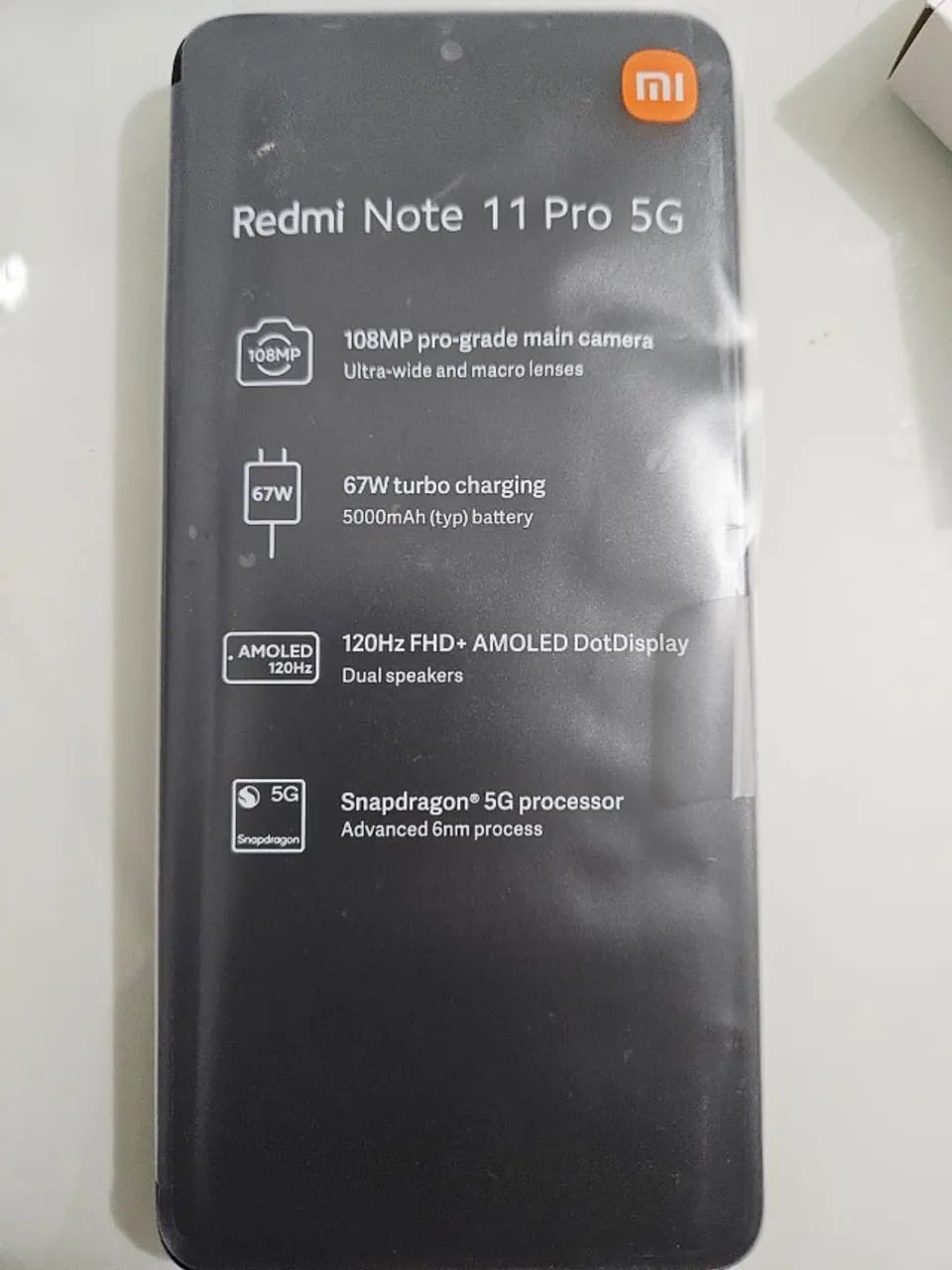 Redmi Note Pro 5G Novissimo