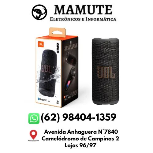 Caixa de Som Bluetooth JBL Grip IP68 16W