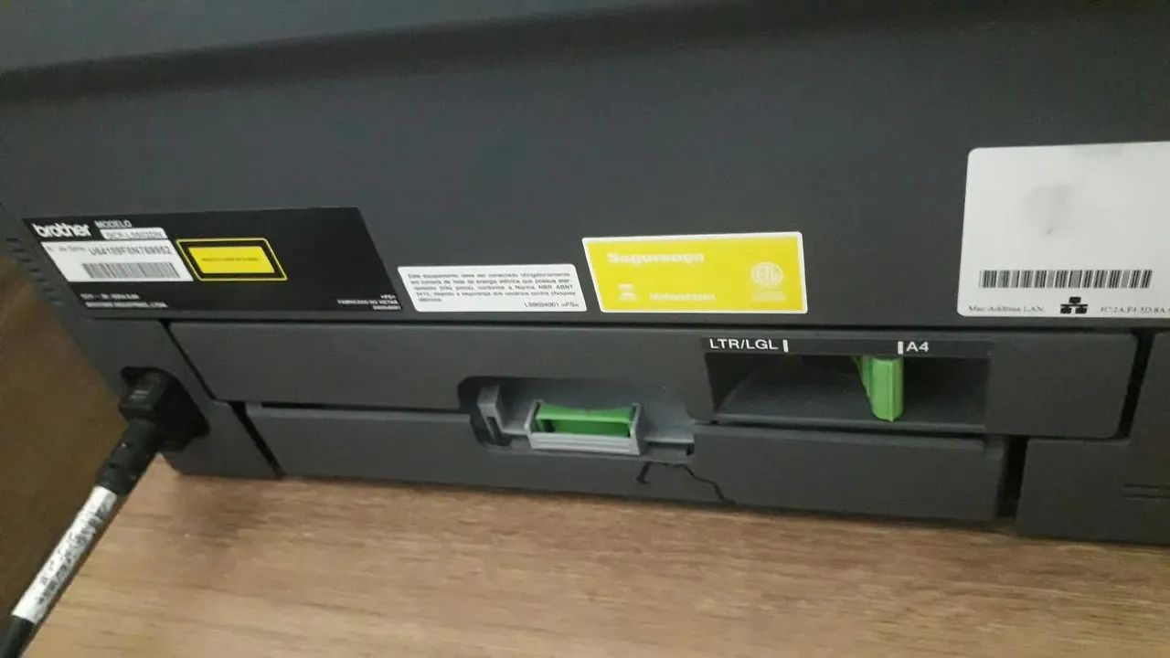 Impressora multi Brother DCP-L5502DN - Foto 3