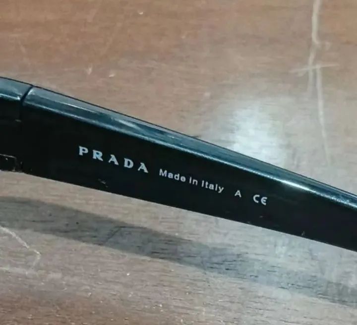 Óculos de Sol Prada Linea Rossa SPS 52G Masculino Original - Foto 2