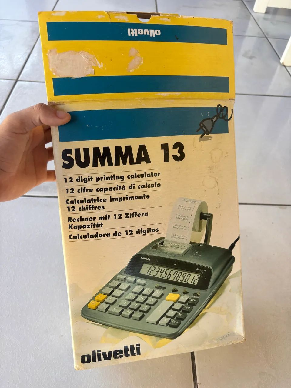 Calculadora Olivetti Summa 13 Plus - Foto 3