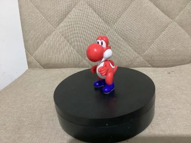Boneco do Yoshi Vermelho Mário  - Foto 2