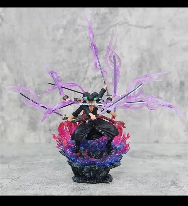Zoro com Ataque Hiryuu: Shishi Sonson 14cm - Foto 2