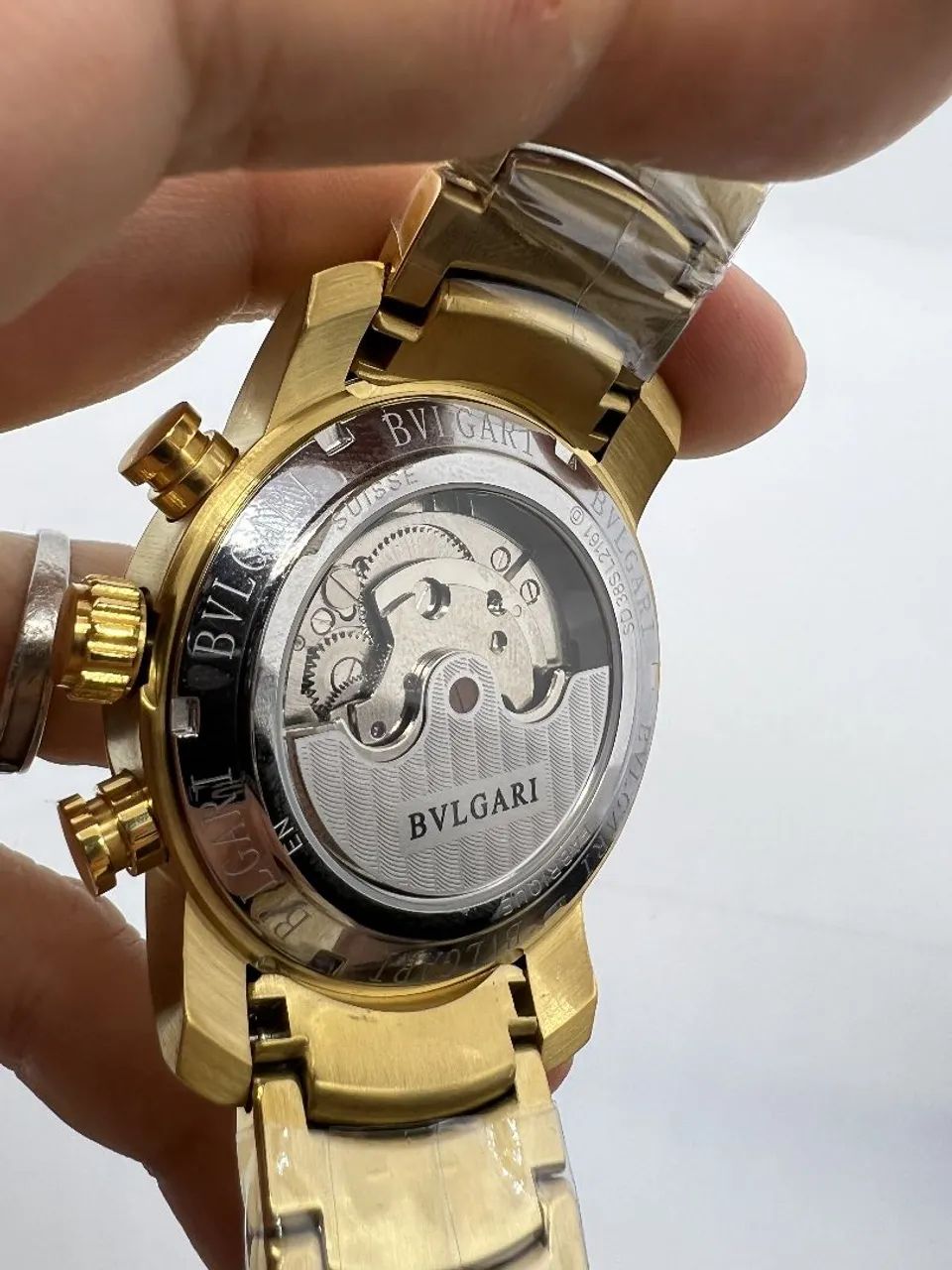 RELÓGIO BVLGARI AUTOMÁTICO  - Foto 5