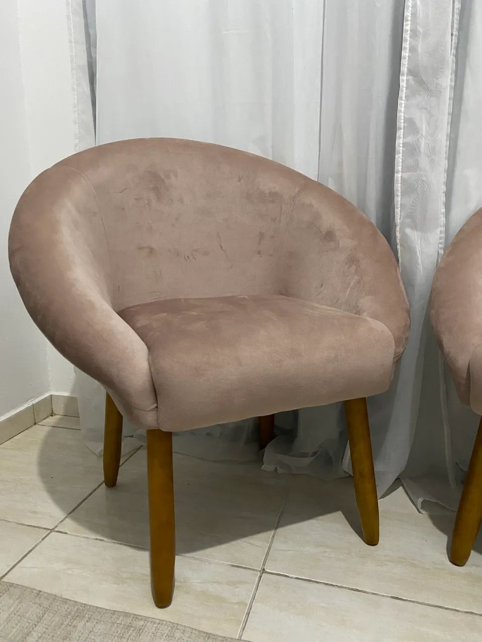 KIT COM 2 POLTRONAS ROSÊ - Foto 3