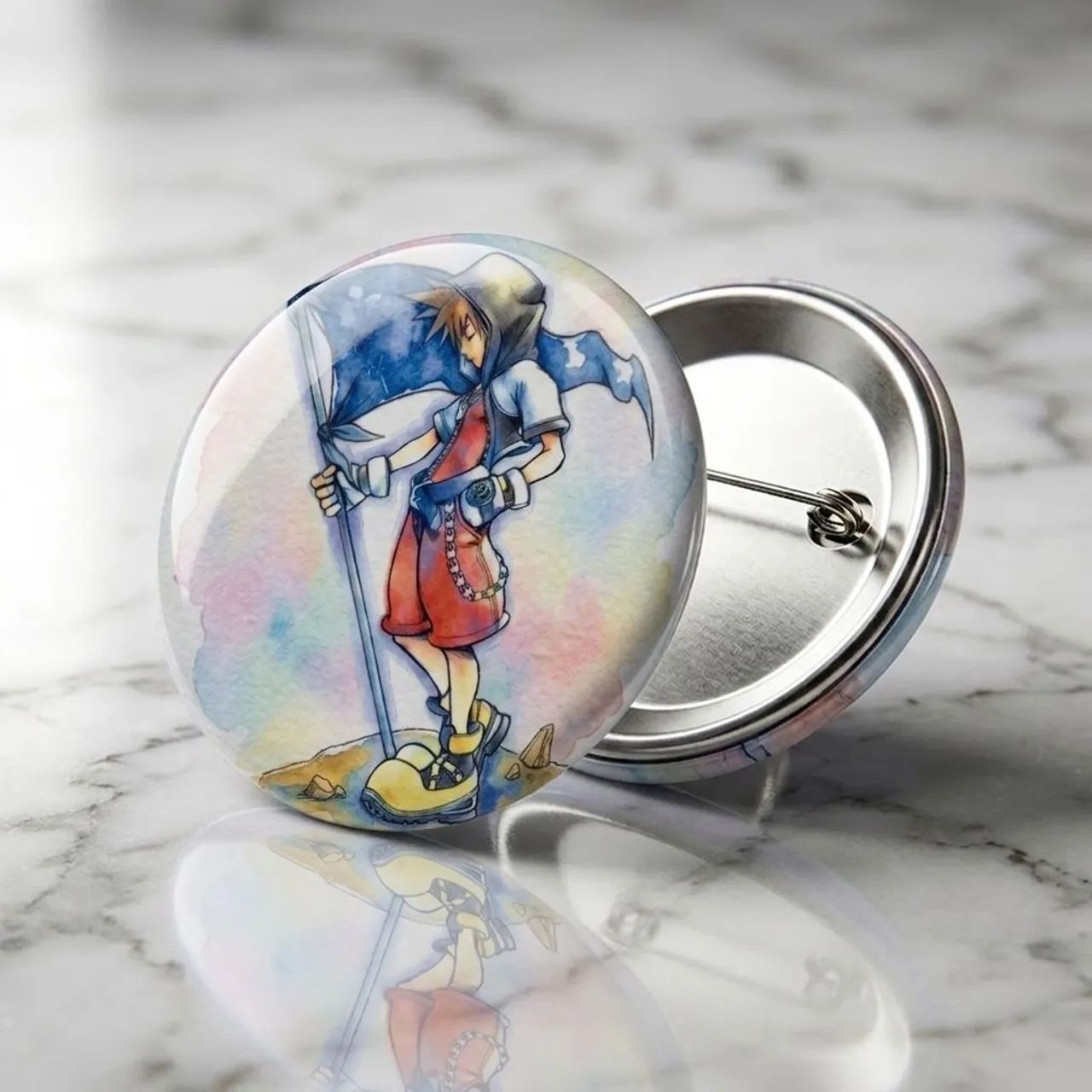 Kit 4 bottons kingdom hearts 32mm - Foto 4