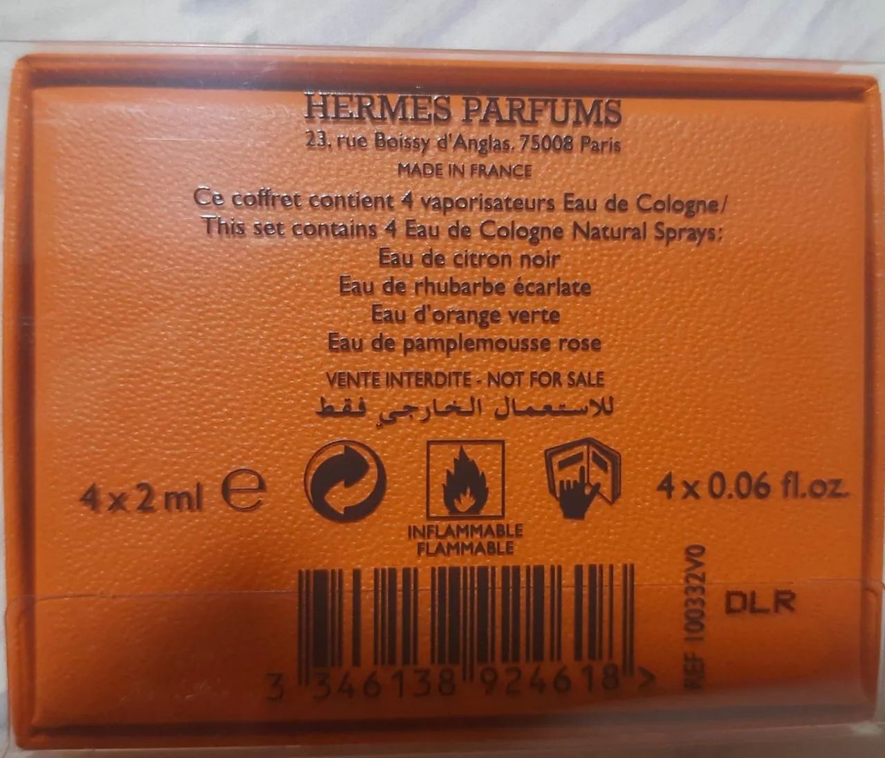 Kit Hermès Paris Cologne Discovery Set 4x2ml Original Importado - Foto 4