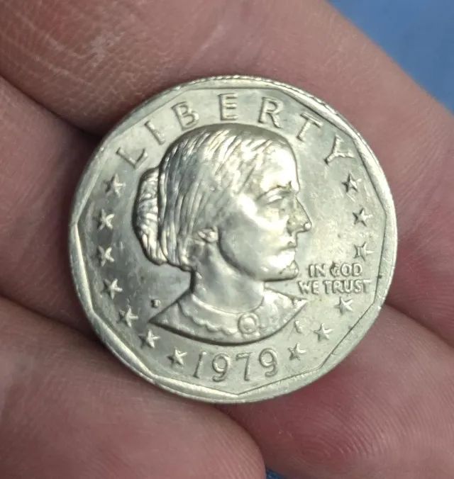 Moeda $1 (Hum Dólar - One Dollar) - 1979 (Susan B. Anthony) - Foto 2