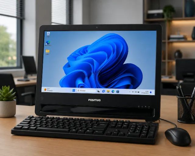 Computador All in One Intel Core i5 8 GB RAM SSD 120 GB Windows 11 Positivo Master - Foto 2