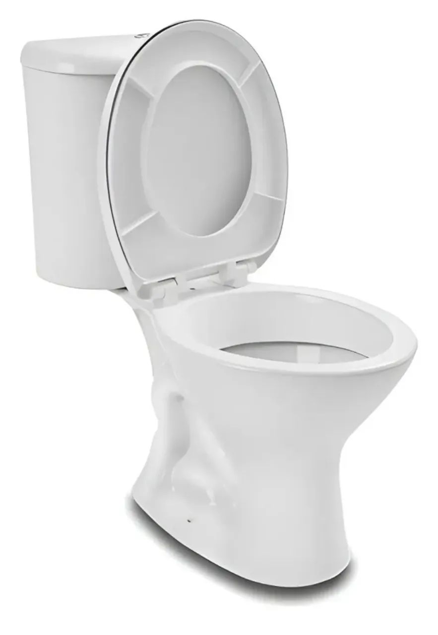 Vaso sanitário e caixa aclopada 