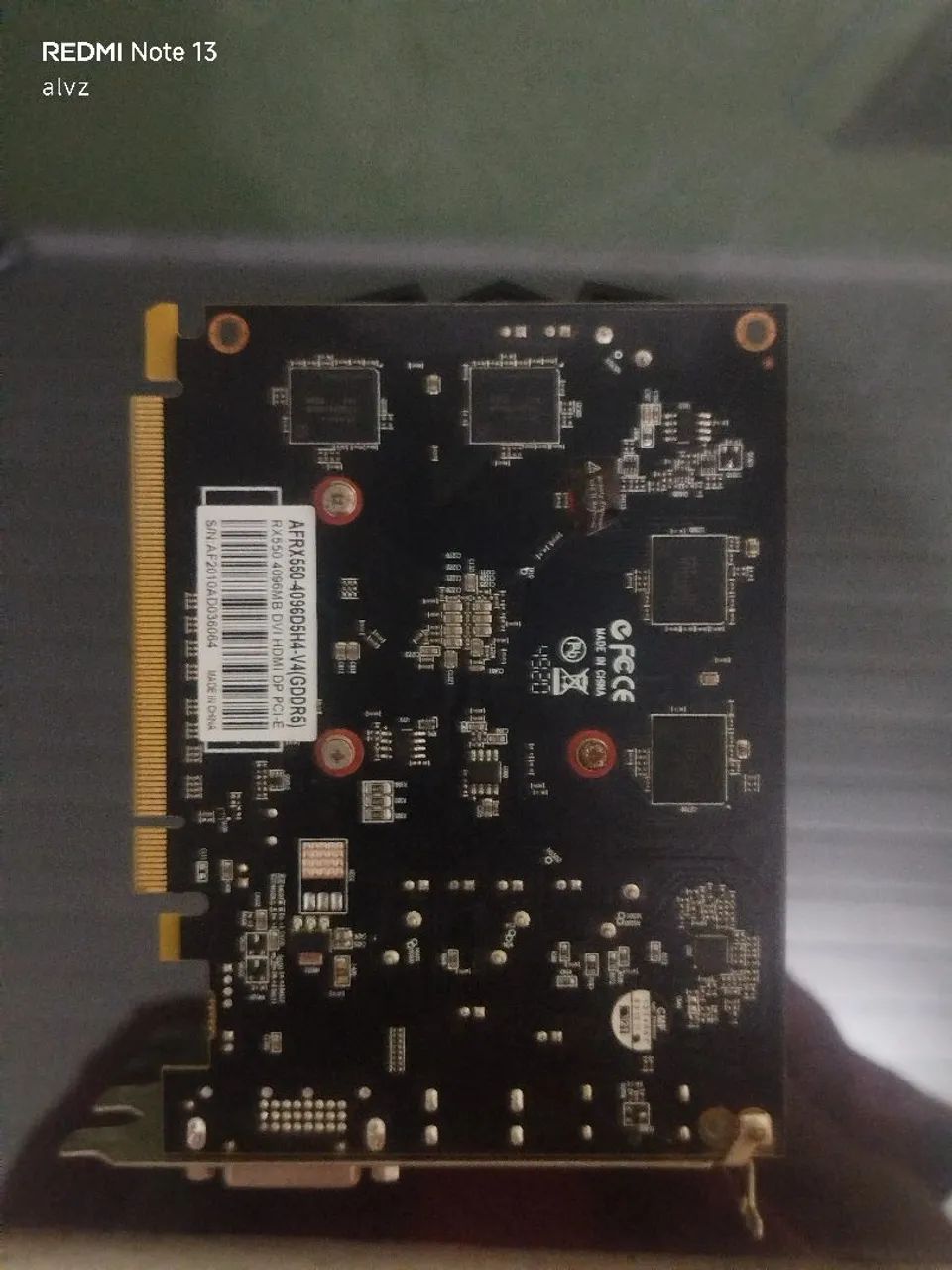 Placa de vídeo RX 550 4GB - Foto 3