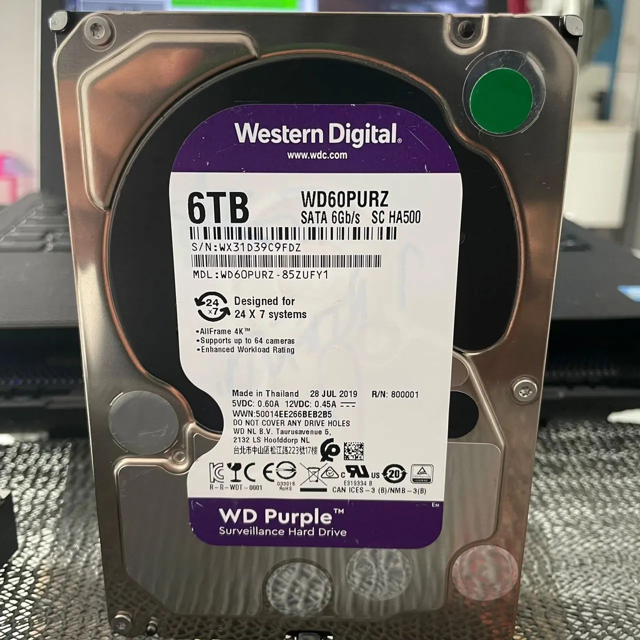 hDD 6TB Desktop Sata 100%