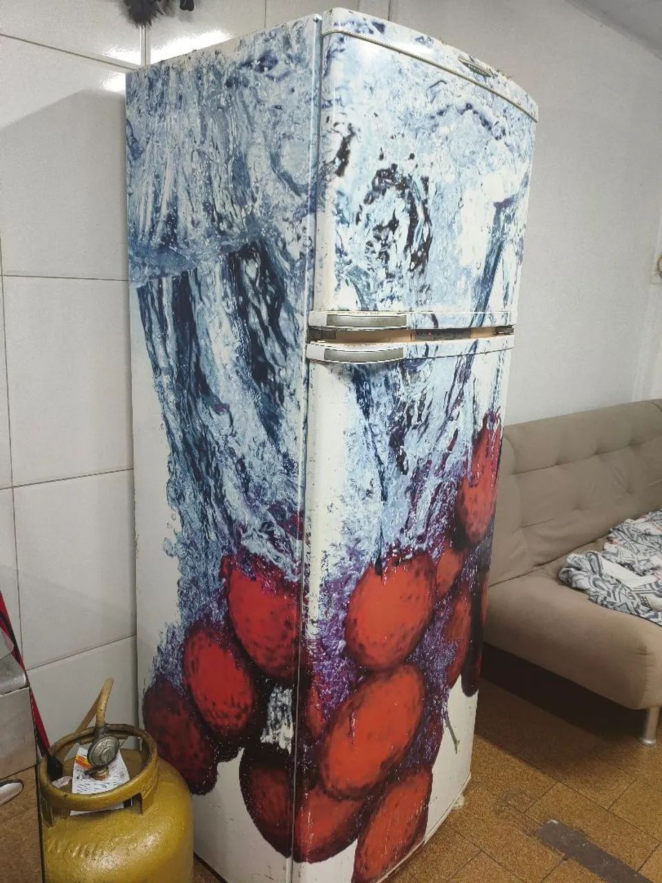 Geladeira Brastemp grande 