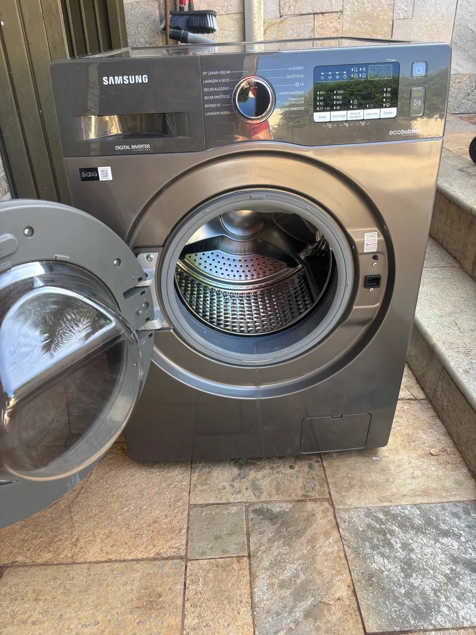 Lava e Seca Samsung 11kg Inverter + 3 em 1 Água Fria WD11A4453BX - Foto 2